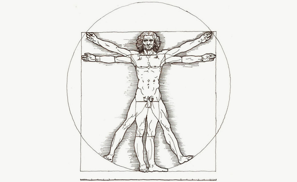 Vitruvian_Man Image of Leonardo da Vinci’s Vitruvian Man