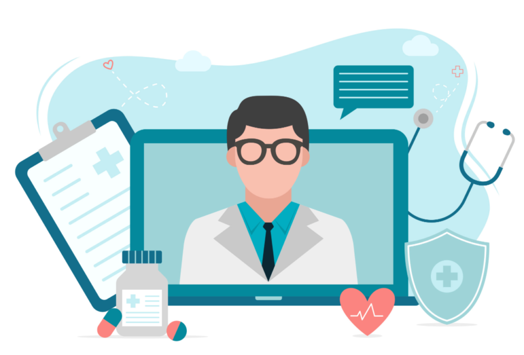 Graphic representing Telemedicine