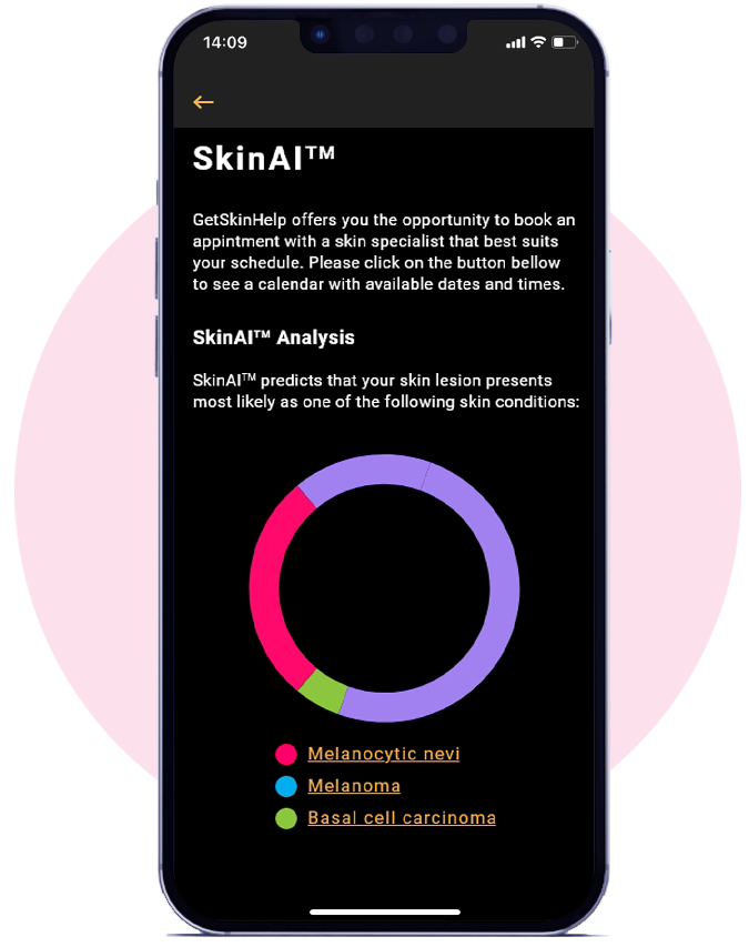 SkinAI Phone app