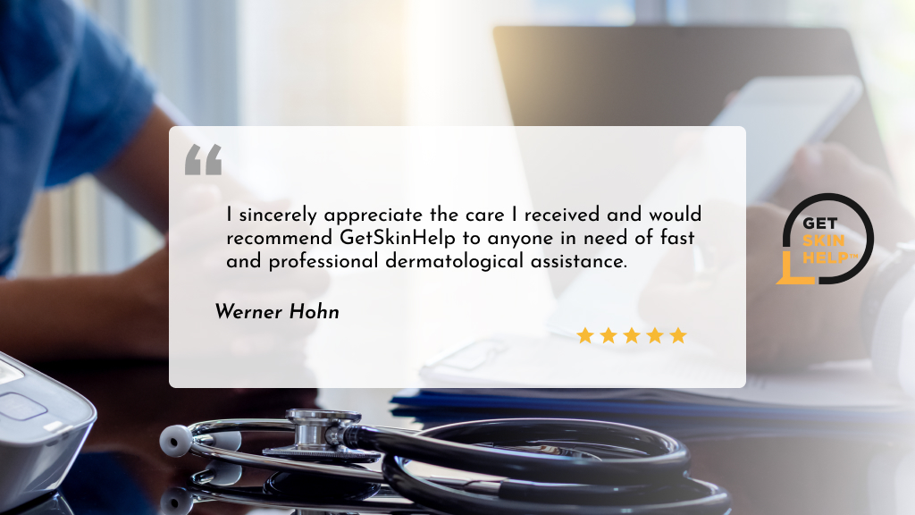 Werner Hohn's Journey with GetSkinHelp: Battling Dermatitis and Finding Relief